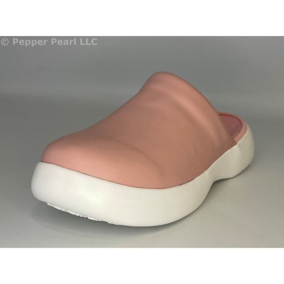 Women's Size 6 Pink Comfort Clog Mule Slip Water Resistant Soft Science Juniors - Picture 4 of 11